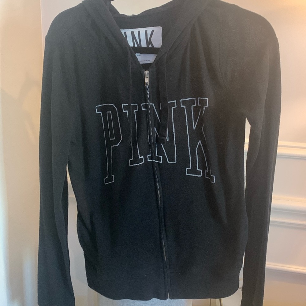 PINK light zip jacket